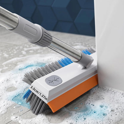 3-in-1 Bathroom Cleaning Brush with Wiper